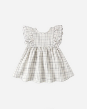 Alina Dress || Blue Plaid