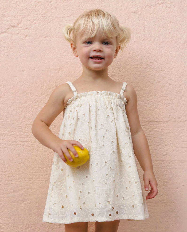 Sahara Mini Dress || Ivory