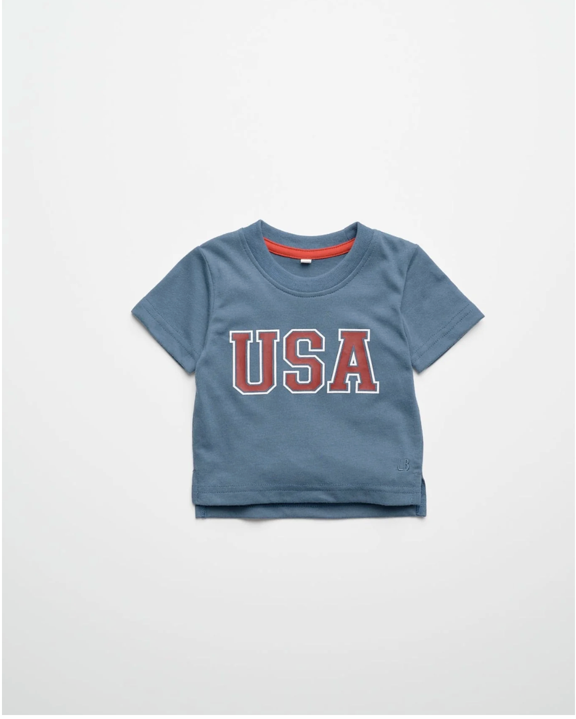 USA Elevated Tee - Worn Indigo