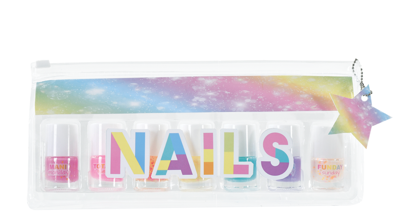 Iscream Days of the Week Nail Polish Set