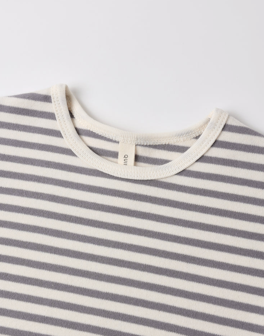 Cozy Set || Slate Stripe