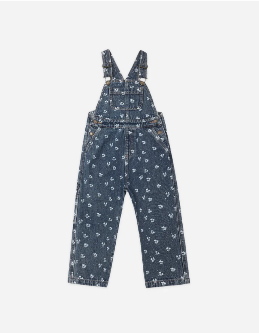 Vintage Overall || Heart Ditsy