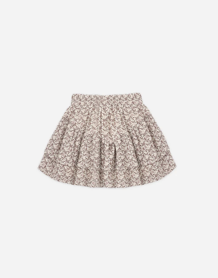 Tiered Mini Skirt || Primrose