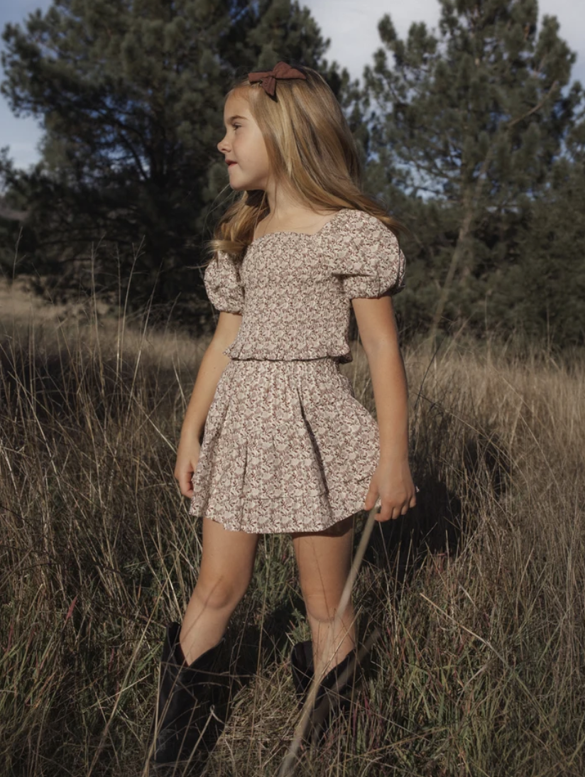 Tiered Mini Skirt || Primrose