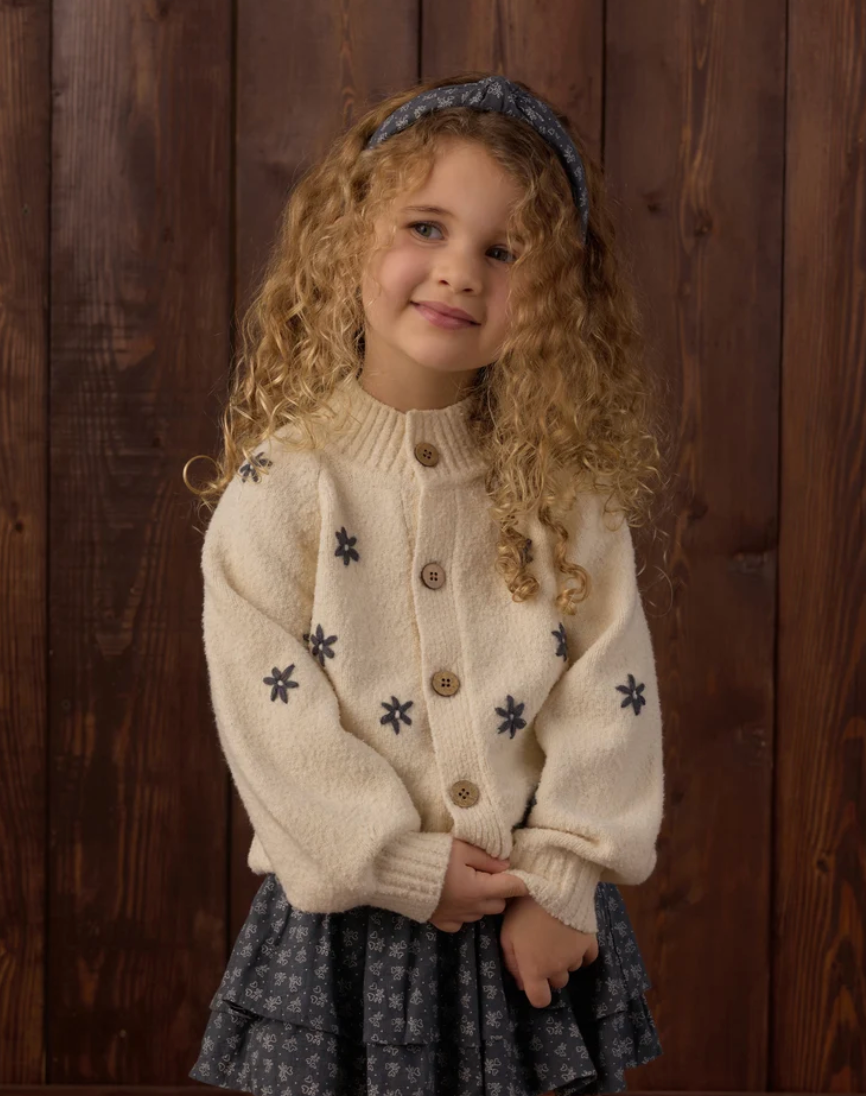 Tulip Cardigan || Midnight Daisy