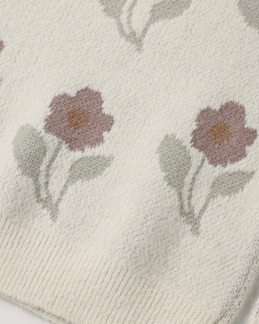 Aspen Sweater || Ivory Flower