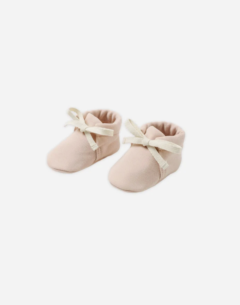 Baby Booties || Dusty Rose