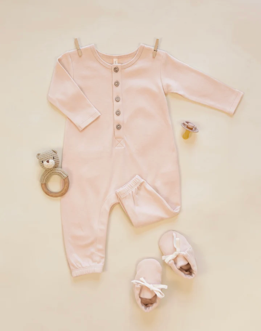 Baby Booties || Dusty Rose