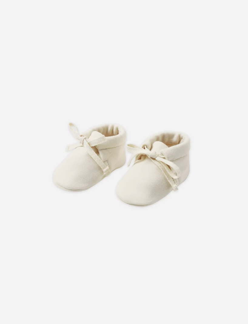 Baby Booties || Natural