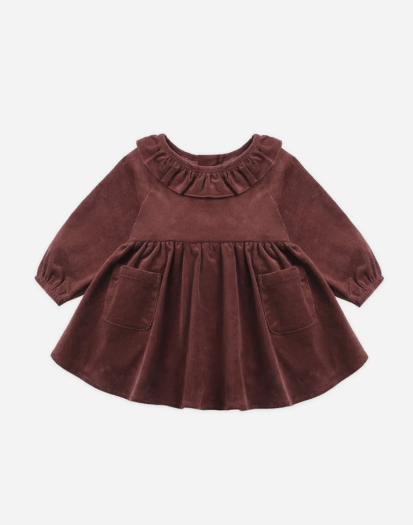 Simone Dress || Black Cherry