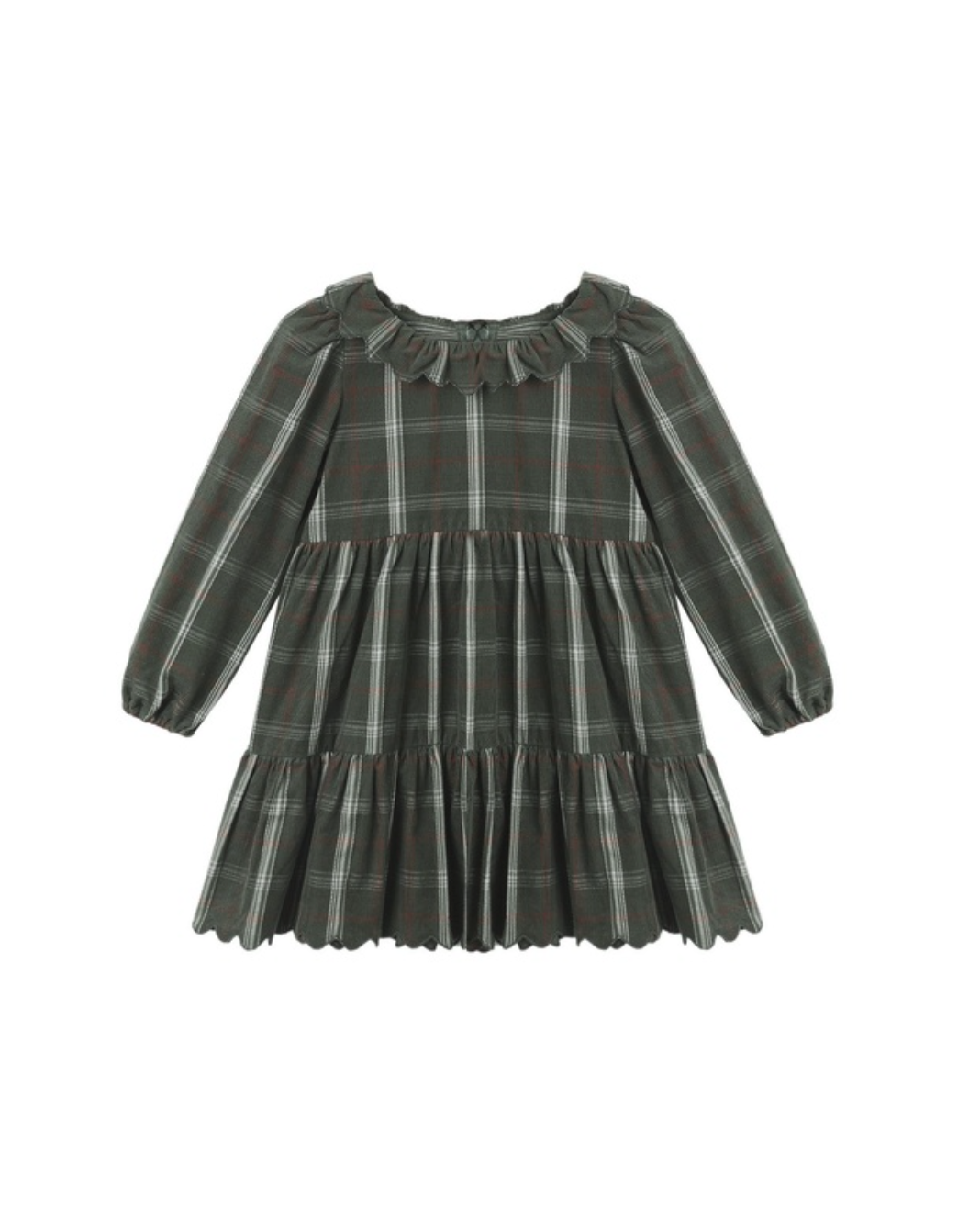 Fran Dress || Holiday Plaid