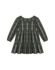 Fran Dress || Holiday Plaid