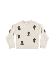 Aspen Sweater || Tree Jacquard
