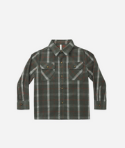 Pocketed Flannel Shirt || Holiday Plaid