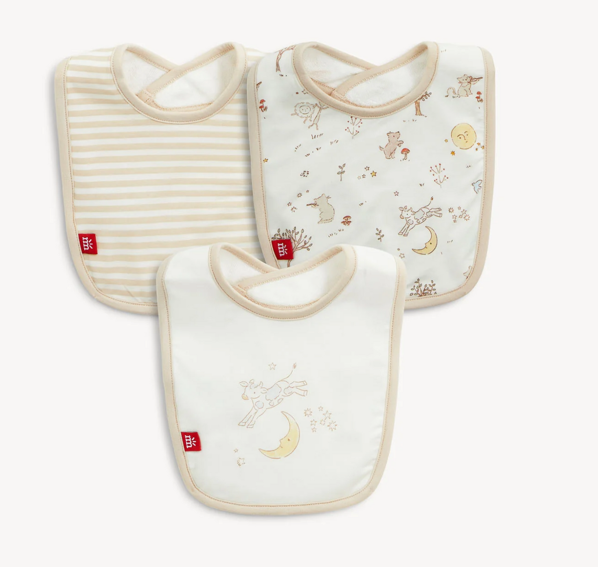 Bedtime Rhymes Bib 3 Pack