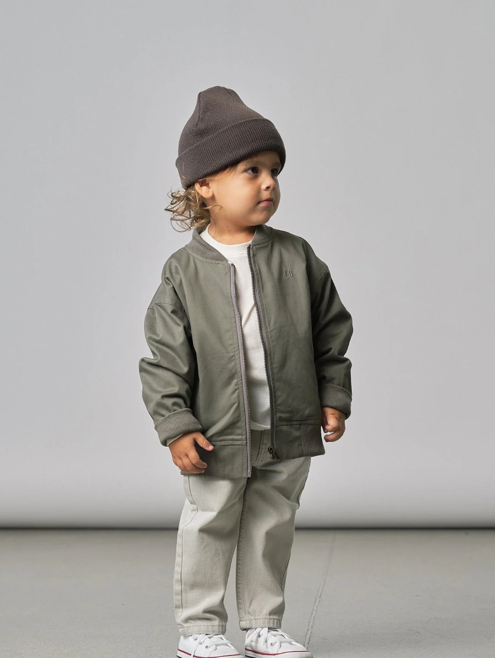 Cotton Twill Jacket - Green