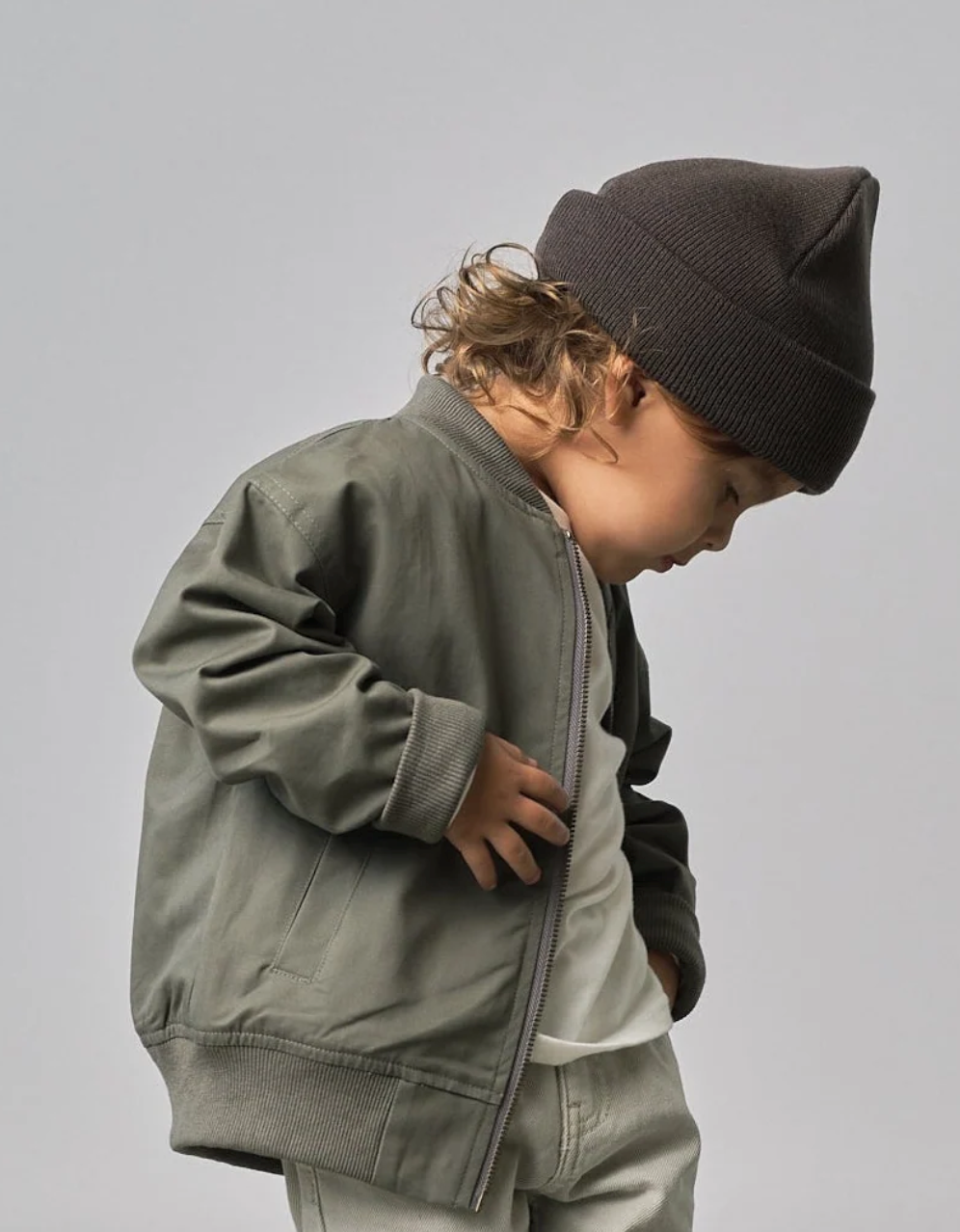 Cotton Twill Jacket - Green