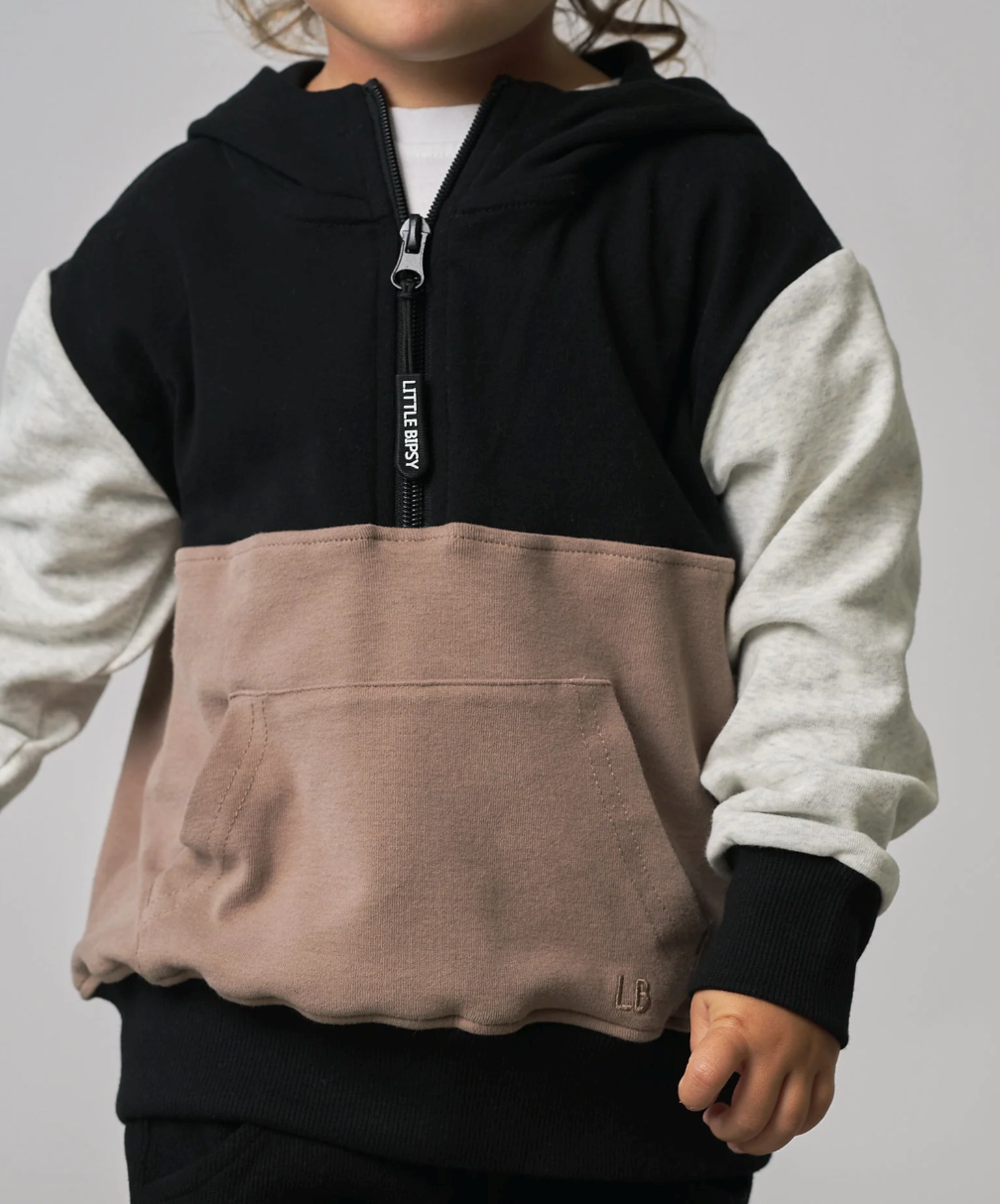 Block Pocket Hoodie