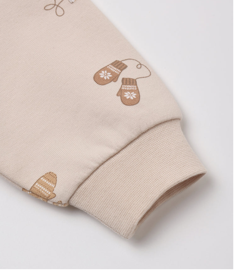Relaxed Fleece Sweatshirt || Mittens
