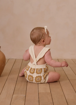 Crochet Romper || Marigold Daisy