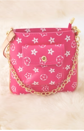 Kids Charm Online Hot Pink Inspired Crossbody Mini Purse