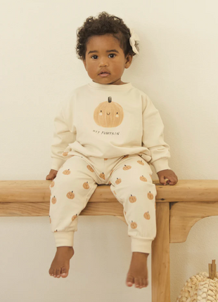 Relaxed Fleece Sweatshirt || Pumpkin