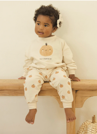 Relaxed Fleece Sweatshirt || Pumpkin