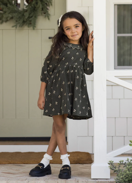 Model Wearing Rylee + Cru Freya Dress || Blossom Embroidery
