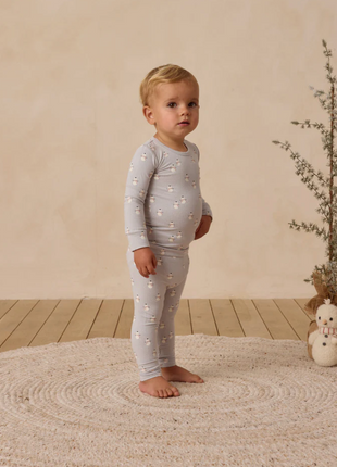 Bamboo Pajama Set || Snowmen