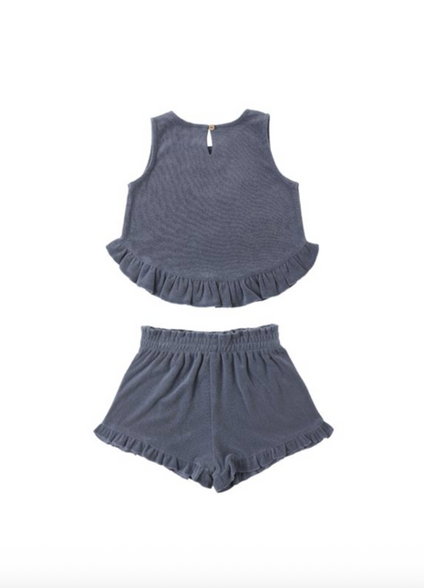 Model Wearing Rylee & Cru Faye Set || Marine Back