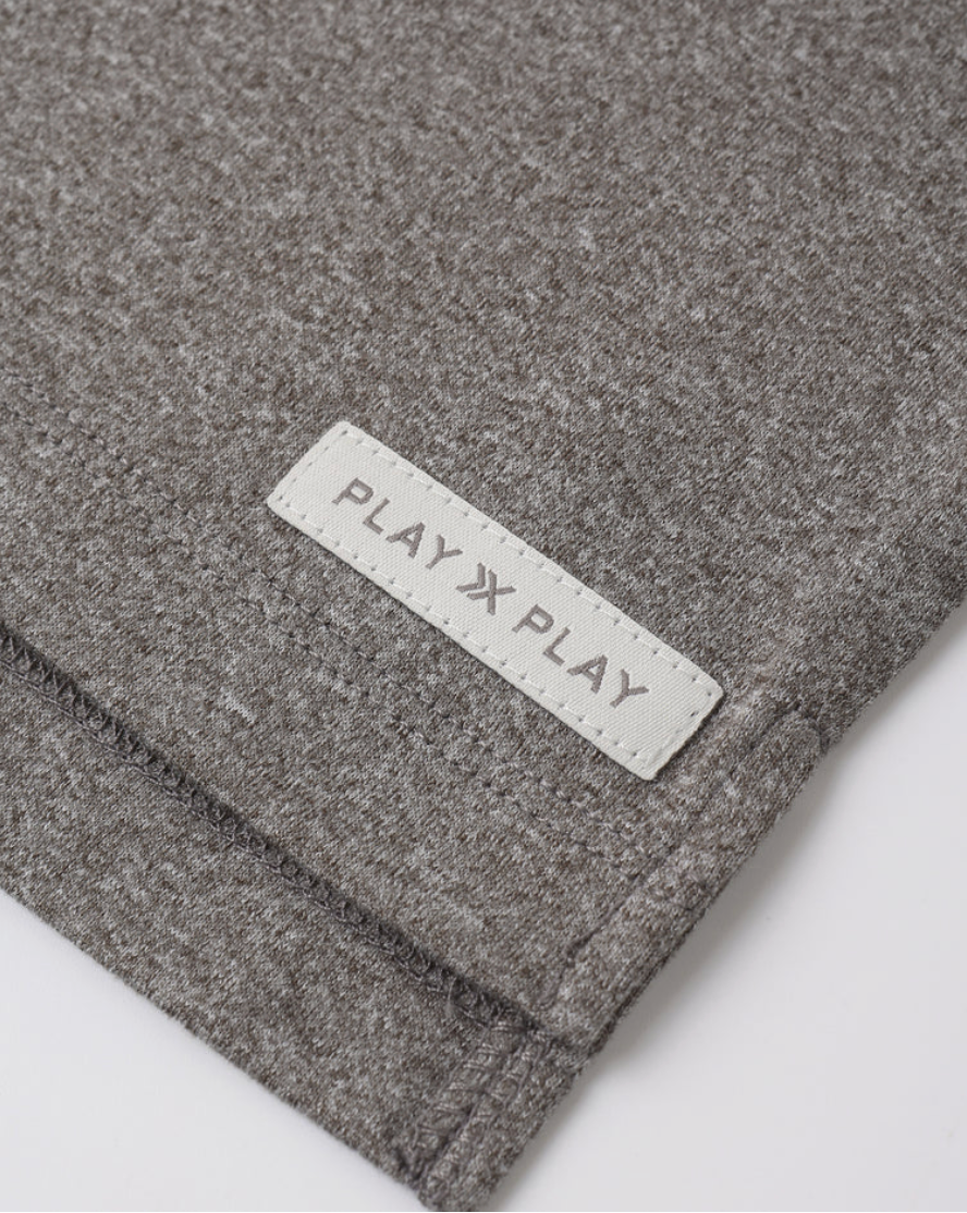 Rylee & Cru Oceanside Tech Short || Heathered Grey Details
