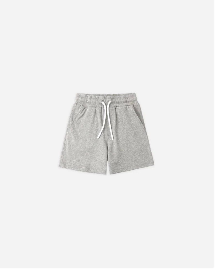 Rylee & Cru Oceanside Tech Short || Heathered Grey