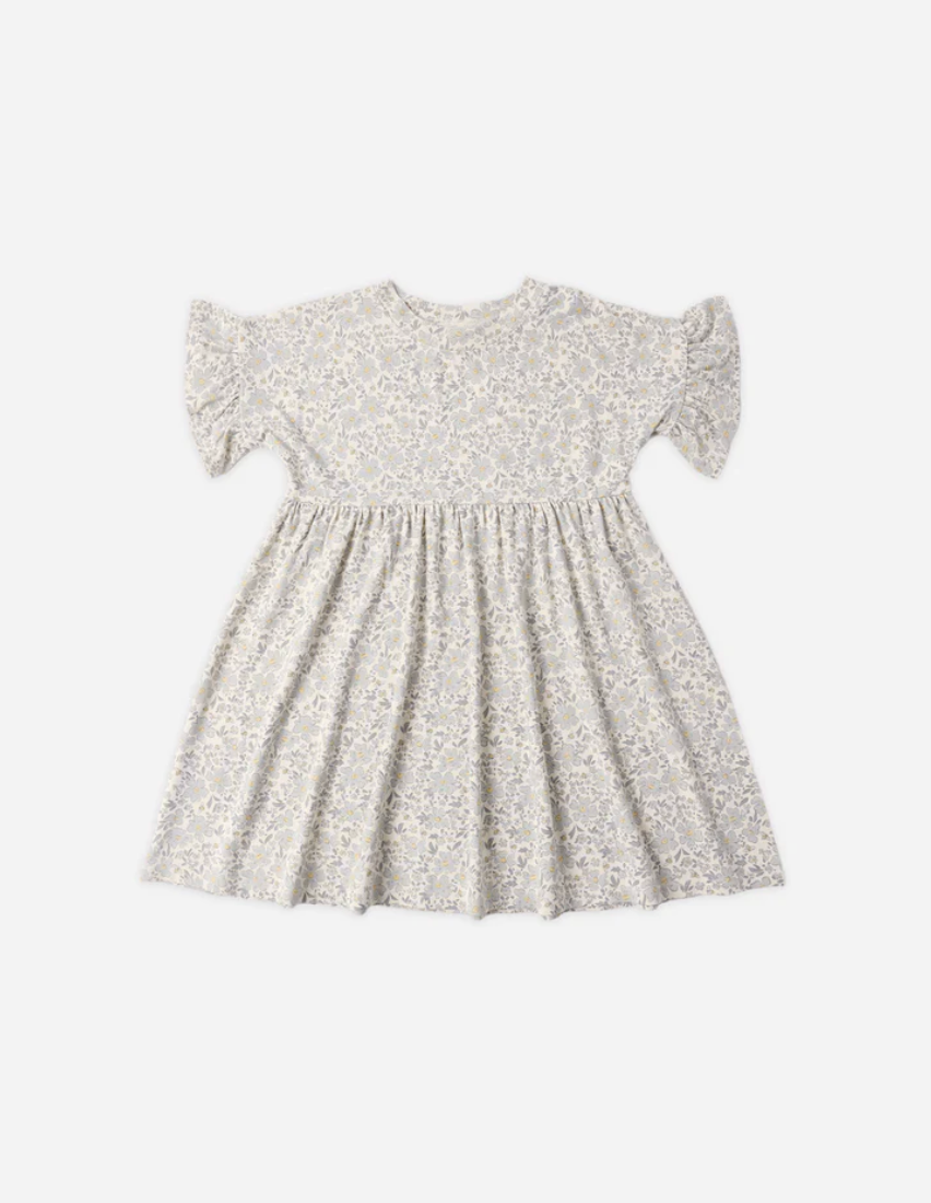 Babydoll Dress || Blue Meadow