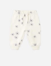Relaxed Fleece Sweatpant || Blue Daisy
