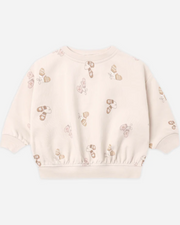 Relaxed Fleece Sweatshirt || Mittens