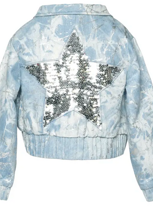 Sequin Bomber Jacket