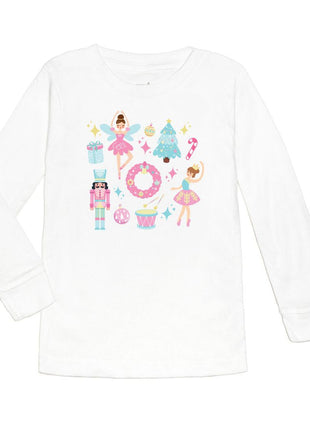 Nutcracker Doodle Long Sleeve Tee