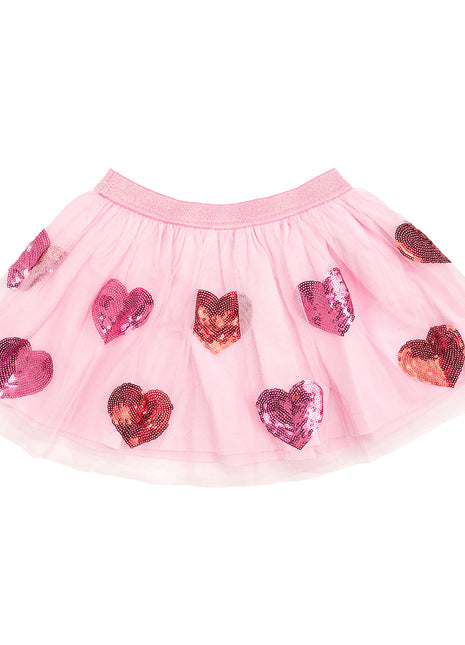 Sweet Wink Sequin Heart Valentine's Day Tutu 