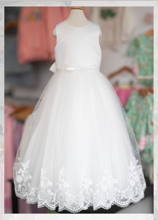 Princess Daliana Sleevless Bow Belted Dress