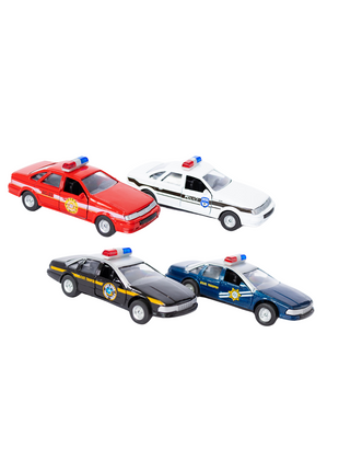 Police Car Pull Back Toy