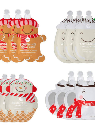 My Spa Life Holiday Treats Christmas Assorted Skincare Masks