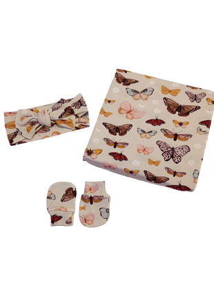 Lou Lou & Company Amelia Newborn Headband Bundle - Butterflies