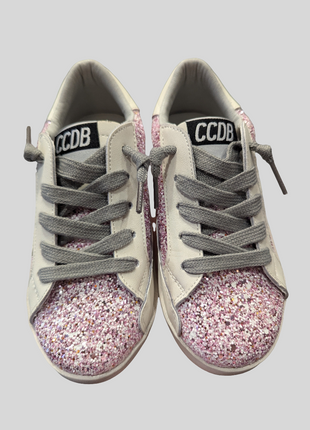 Pink Glitter Sneakers