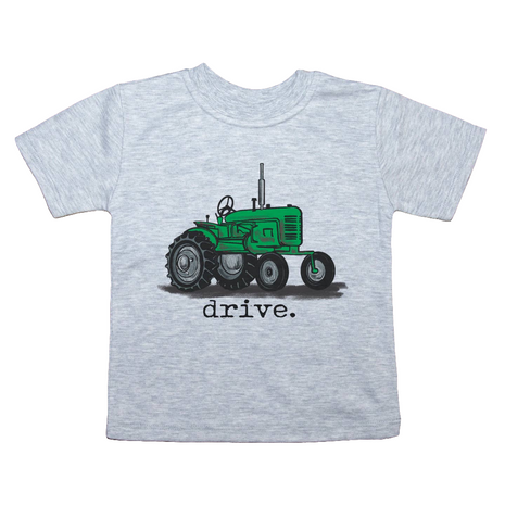 Barefoot Baby "Drive" Green Tractor Farm Boy Country Western Apparel Kids