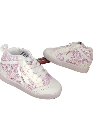Glitter HI Top Star Sneakers
