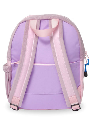 Small Becco Backpack - Kids Lux Pink/Lavender Back