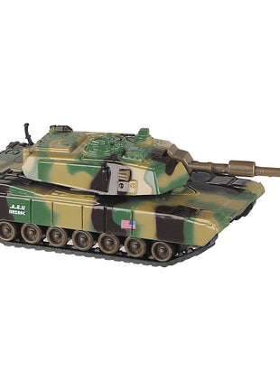 Pull Back Army Tanks, Assorted, 4-1/2" Green 