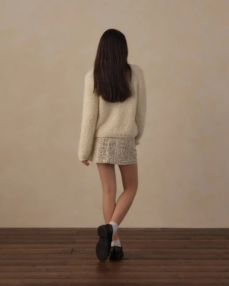 Teen Tennessee Mini Skirt || Leopard