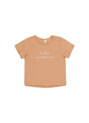 Rylee & Cru Basic Tee || Hello Sunshine