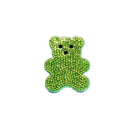 Becco Bears Gummy Bear Rhinestone Patch (Green)
